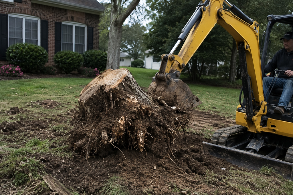 Stump removal service in Bowling Green, KY