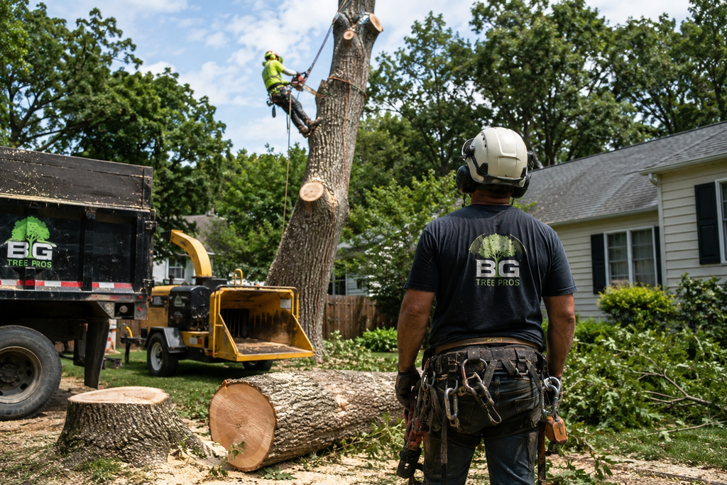 Tree removal service in Bowling Green, KY